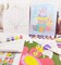 Kids Predrawn Canvas for Painting - 12Packs 8x10 Inch Painting Canvas Panels Acrylic Paint Board